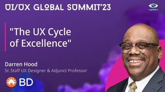 Video: The UX Cycle of Excellence - by Darren Hood