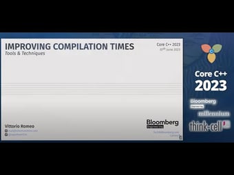 Video: Vittorio Romeo :: Improving Compilation Times: Tools & Techniques