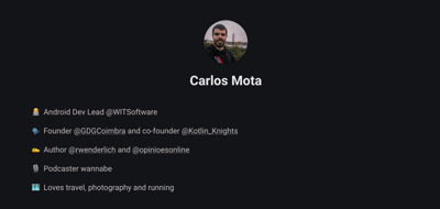 Link: Carlos Mota