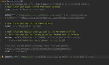 Article: Create Profile Page using Microsoft Graph API