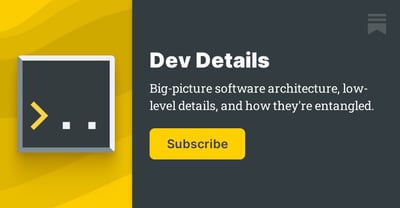 Article: Dev Details | Mike | Substack