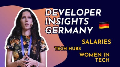 Video: Developer Insights Germany • Locations, Salaries, Genders • Talk with Franziska Hauck