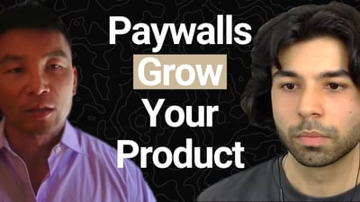 Video: Ex-Tinder Growth Lead: Paywalls Grow Your Product. Here's Why. — Shawn Gong