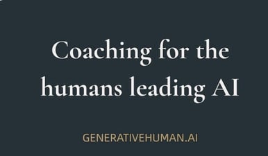 Link: Generative Human | Executive Coaching for AI Leaders