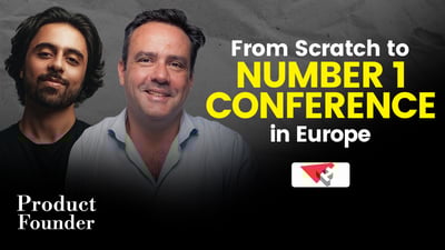 Video: How I Built The Leading Product Conference in Europe | Andre Marquet