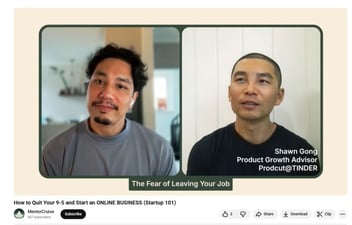 Link: How to launch your first product - without quitting your job (or losing your sanity)  That “one idea” you keep coming back to? You’ve probably convinced yourself it’s not the right time.  Not enough… | MentorCruise