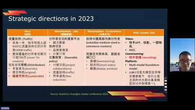 Video: Kuaishou creator ecosystem