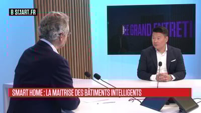 Video: LE GRAND ENTRETIEN - SMART HOME : cinq questions à Julien Descollaz