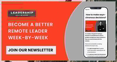 Article: Leadership Anywhere Newsletter — Leadership Anywhere