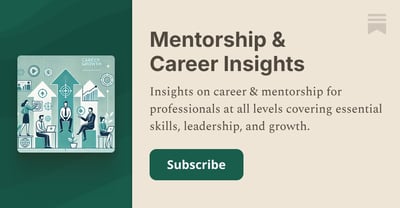 Article: Mentorship & Career Insights | Ana Nogal | Substack