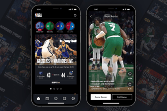 Article: NBA app releases new version with Microsoft; Features include AI, machine learning for personalized content, Tik Tok-style highlights, more