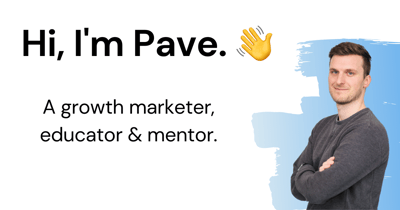 Link: Pave Sturman - Growth. Writing. Startups.