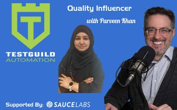 Link: Quality Influencer with Parveen Khan | Automation Testing Made Easy