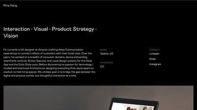 Link: Rina Kang Portfolio