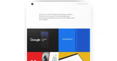 Link: Sarah Tan's Portfolio
