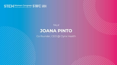 Video: TALK - Joana Pinto - STEM Women Congress Lisboa 2024