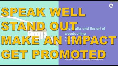 Video: Tech talks and the art of woodcutting