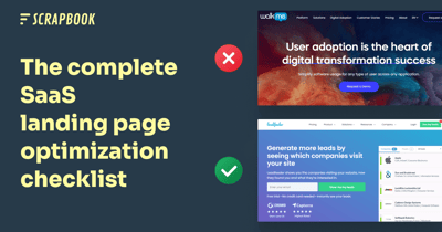 Link: The Complete SaaS Landing Page Optimization Checklist