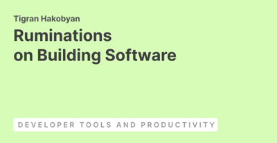 Link: Tigran Hakobyan's personal blog