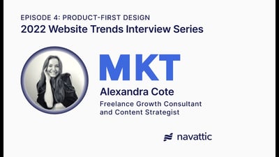 Video: Website Trends Interview Series Episode 4: Alexandra Cote